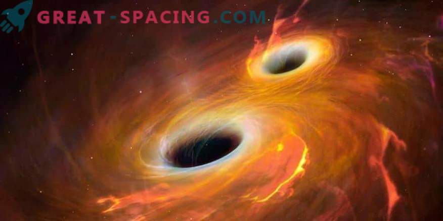 Vad händer om två svarta hål kolliderar
