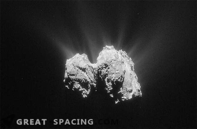 Phil rymdskepp, som ligger på en komet, kontaktade Rosetta