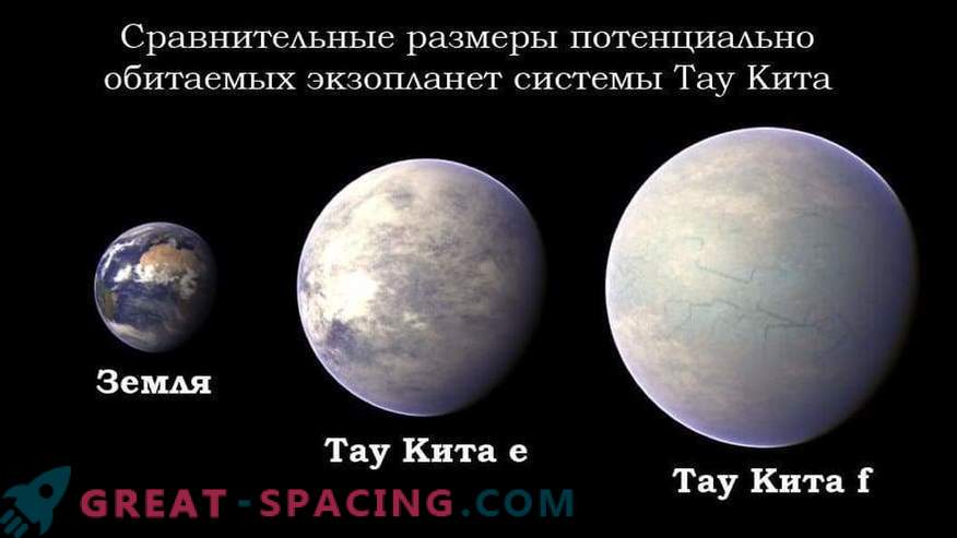 Exoplanet Tau Kitae anses vara beboelig med stor sannolikhet