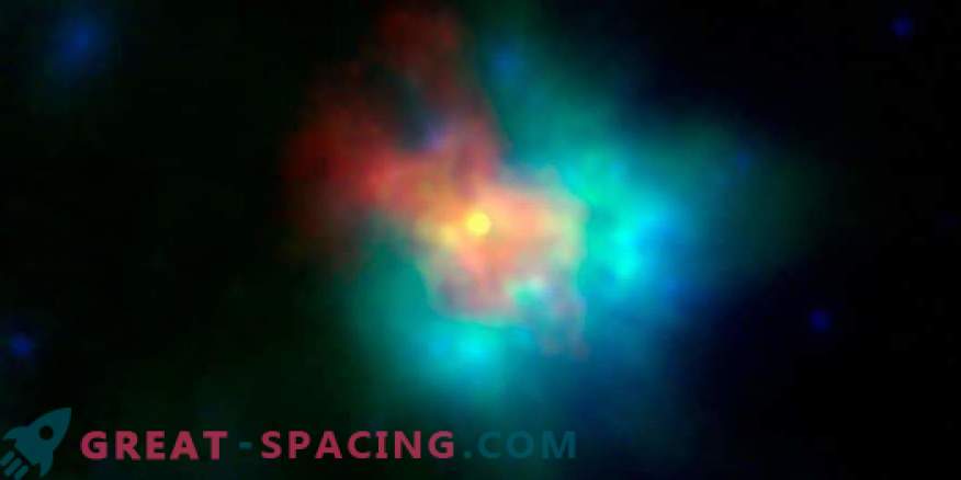 Flervågsbild av supernovaväxt