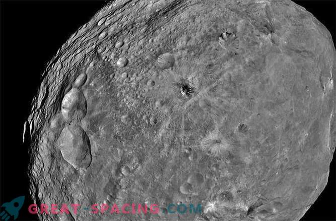 Forntida effekter raderas mystiskt från asteroiden Vesta