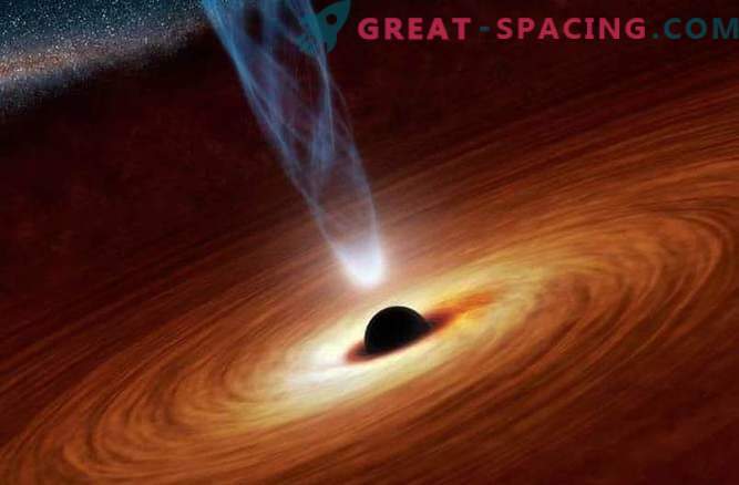 Stjärnor kan bildas nära svarta hål