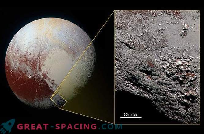 Plutos enorma isvolcano