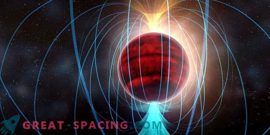 Den första tidiga magnetiska stjärnan i eclipsing binär