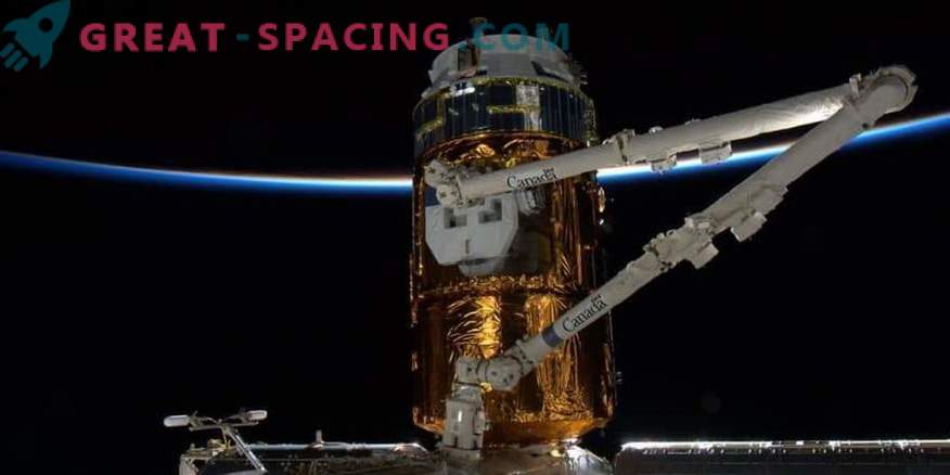 Japan skickar en rymdskräpsamlare till ISS