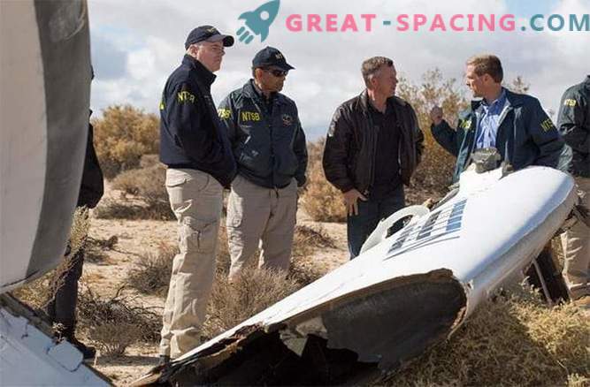 Namnet på den döda piloten SpaceShipTwo
