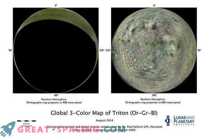 Pluto är ett objekt som är väldigt till skillnad från satelliten i Neptune Triton