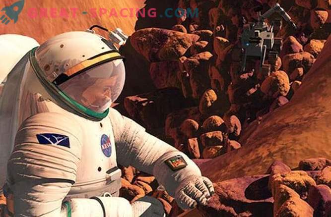 Kosmisk strålning kan skada astronauterna när de flyger till Mars
