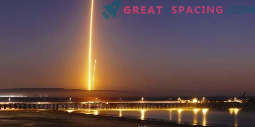 Framgångsrik lansering av satelliten och landningen av SpaceX raketen