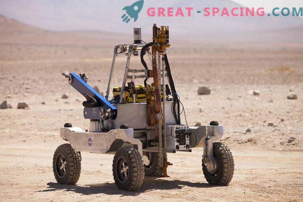 NASA testade roverens livsstöd i den grymma chilenska öknen