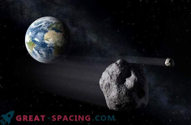 En medelstor asteroid kan leda till en istid