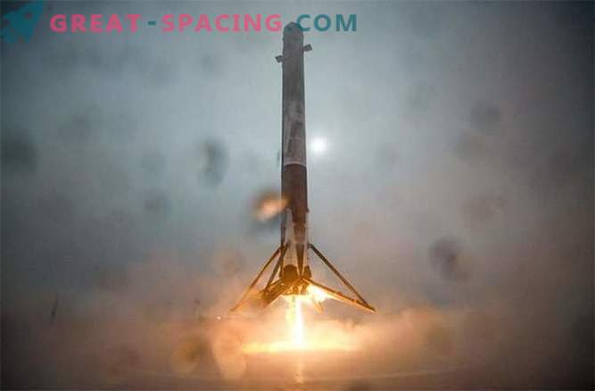 SpaceX gjorde en hård landning