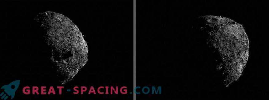Första ungefärliga fotografier av en avlägsen asteroid Bennu