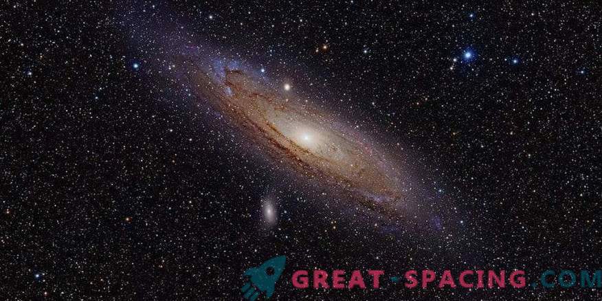 Studie av stjärnpopulationer i centrum av Andromeda Galaxy