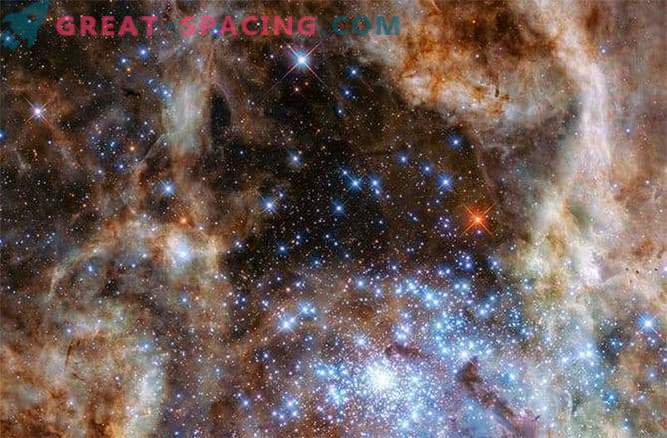 Hubble upptäckte var superstjärnor bor