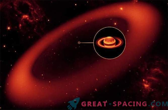 Den nyupptäckta ringen av Saturnus förmörkar gasjätten