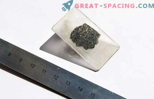 En meteorit kan vara en del av en 