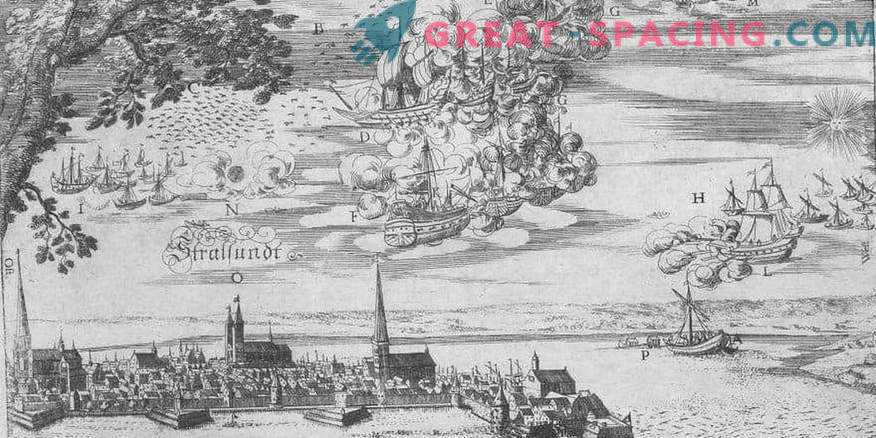 Intsident Bachfertis - 1665. Kalurid kirjeldavad lendavate laevade lahingut