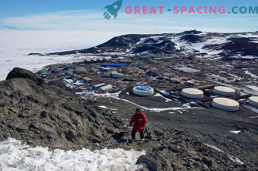 Från Antarktis lanserade den andra vetenskapliga ballongen