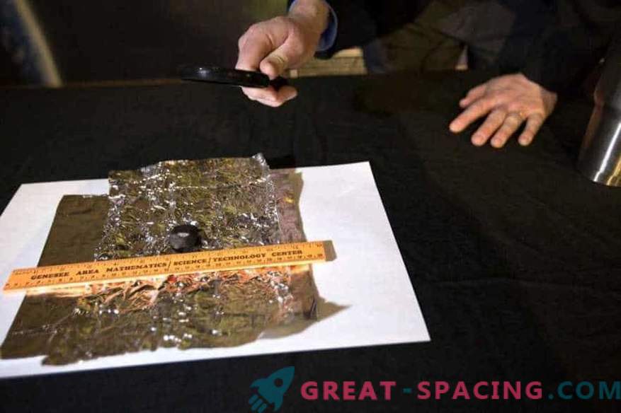 Hittade de första fragmenten av en meteorit från Michigan
