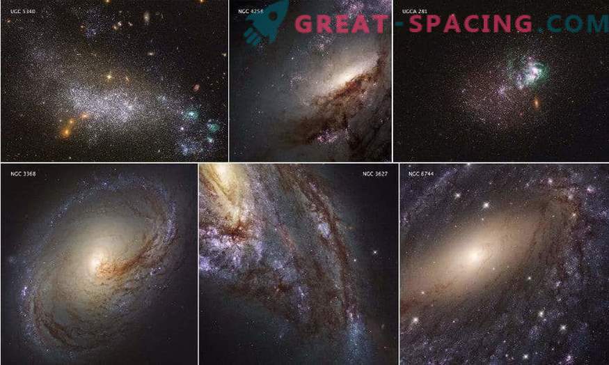 Forskare har släppt en fullständig översyn av UV-ljuset i närliggande galaxer