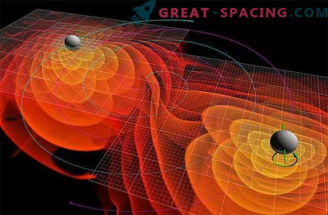 Gamma-ray burst detekterad nära gravitationens vågor