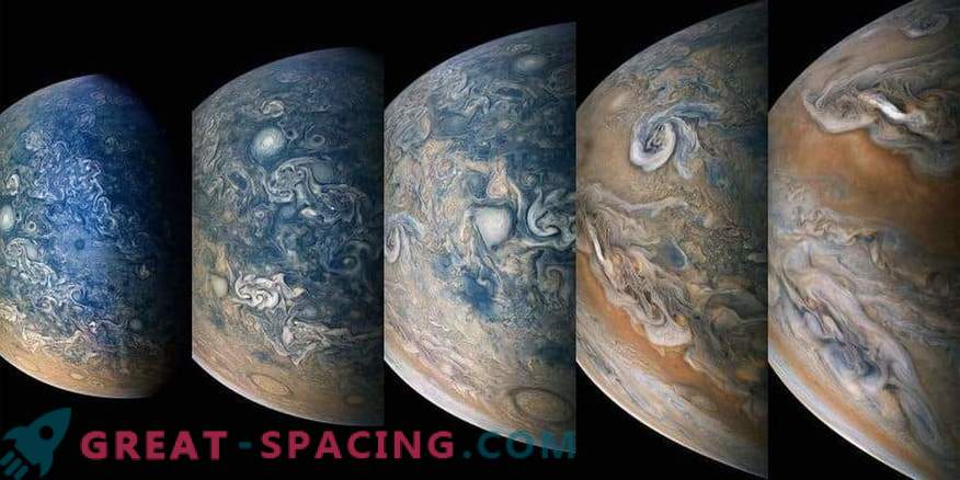 Suurepärane vaade Jupiteri põhja poole