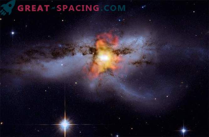 Kollision av svarta hål och gryningströms astronomins gryning
