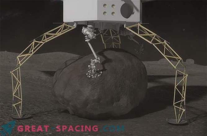 NASA planerar att riva en bit av asteroiden