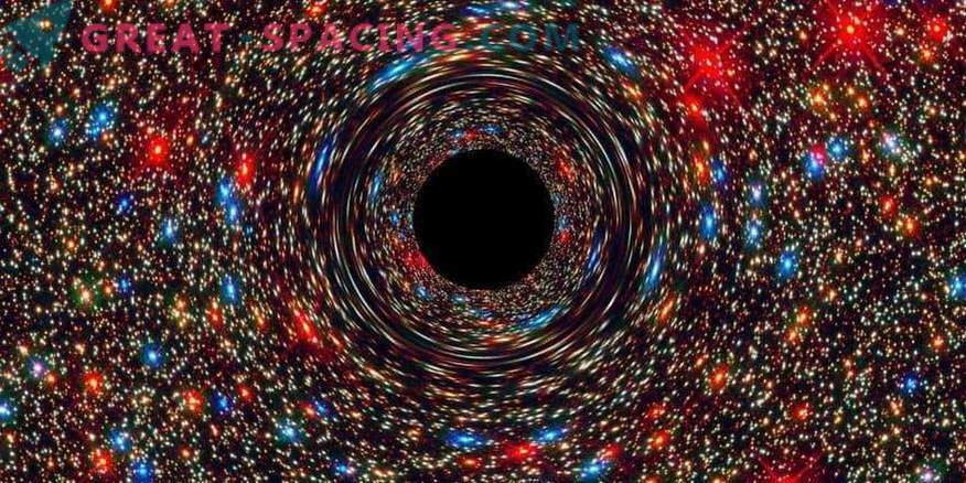 Kronpussel runt supermassiva svarta hål