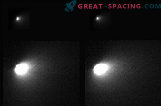 NASA rymdfarkoster sänds till jorden de första bilderna av kometen Siding Spring