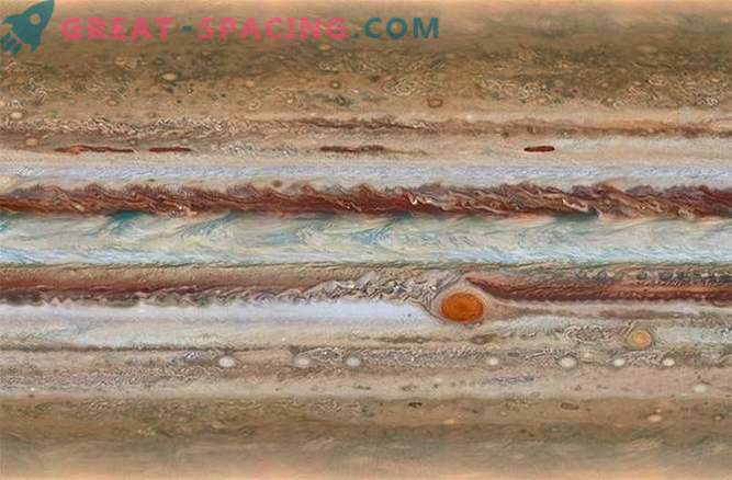 Hubble-teleskopet observerar Jupiter för att skapa en dynamisk karta