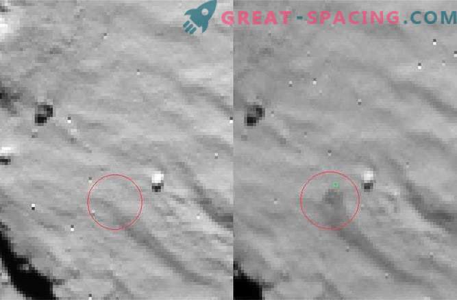 Rosetta såg Phils ursprungliga landningsplats