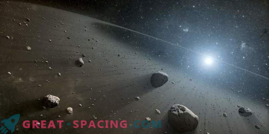 Fyra otroligt unga asteroidfamiljer
