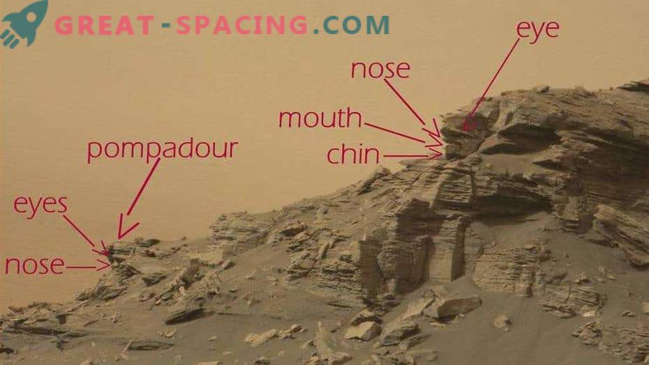 7 konstiga föremål på Mars!