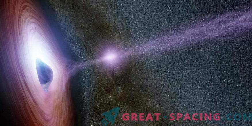 Ljus gammastick på blazar DA 193