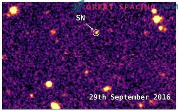 Den mest avlägsna supernova har bekräftats