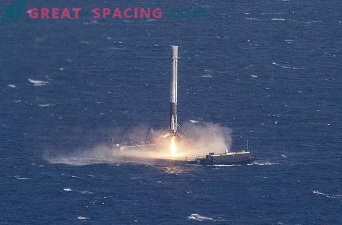 Varför landning av SpaceX-raketen i havet är en viktig prestation