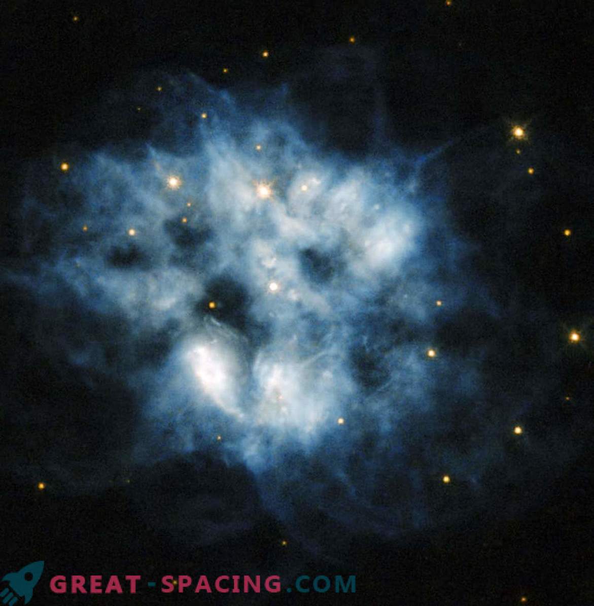 Supernova kvarleva med kraftig värmestrålning