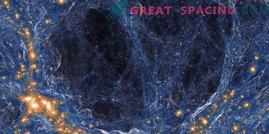 Färre galaxer hittades i den massiva rymdregionen än förväntat
