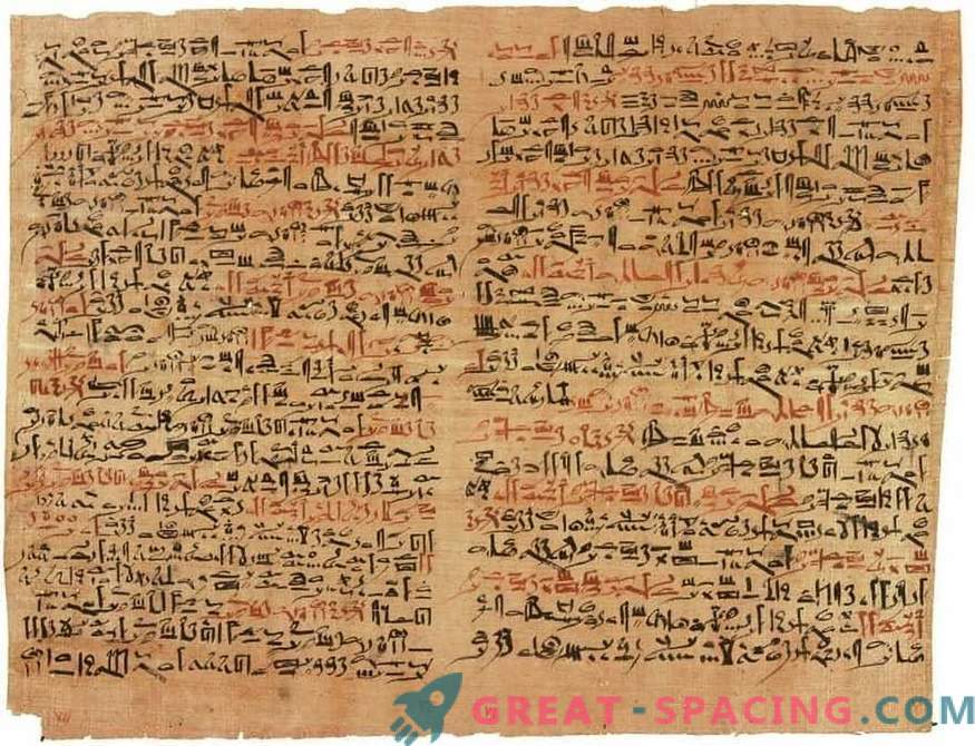 Egyptisk papyrus Tully - ett skickligt falskt eller gammalt bevis på ett utomjordiskt fenomen