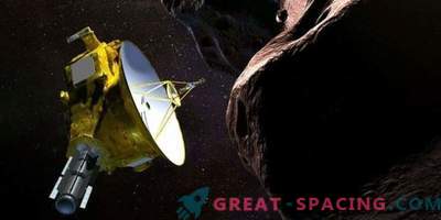 NASA rymdfarkoster närmar sig ett avlägset objekt