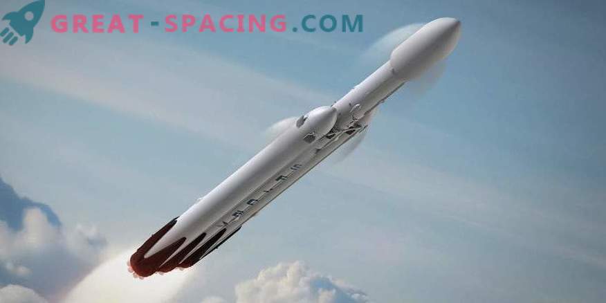 SpaceX testar en ny stor raket
