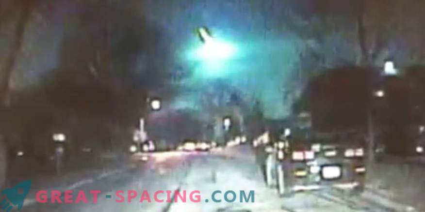 En flammande 600-pund meteor sped över Milwaukee