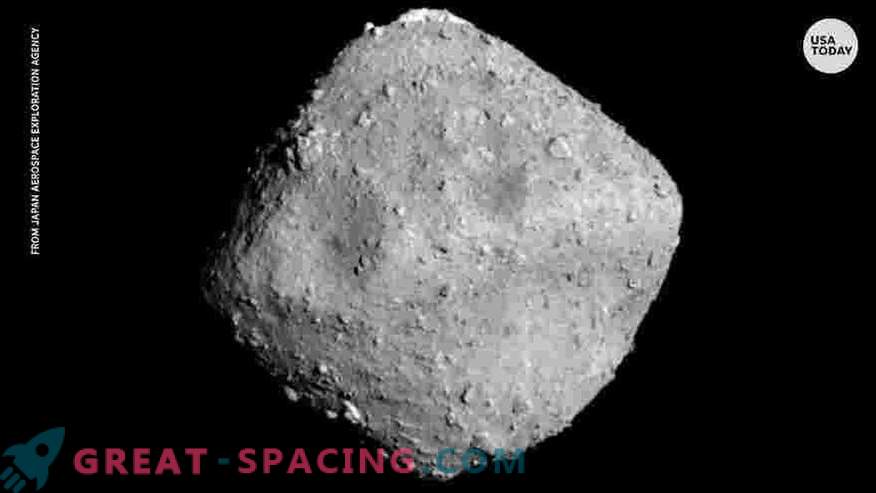 Tecken på vatten på ytan av Bennu asteroiden