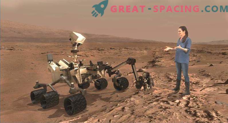 Hur Buzz Aldrin tog en virtuell promenad till Mars