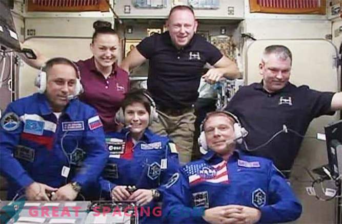 Nya besättningsmedlemmar kom säkert på ISS