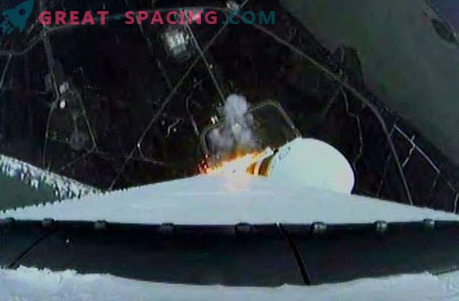 Första foton tagna från Orion rymdfarkost