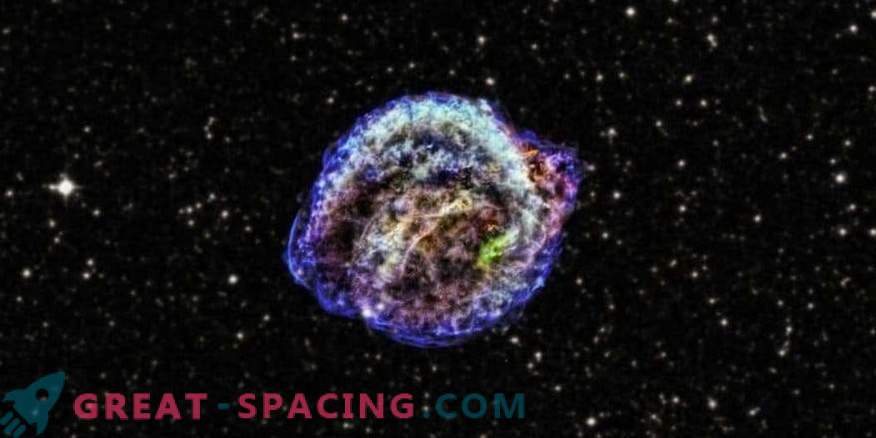 Keplers supernova explosion lämnade inga vittnen