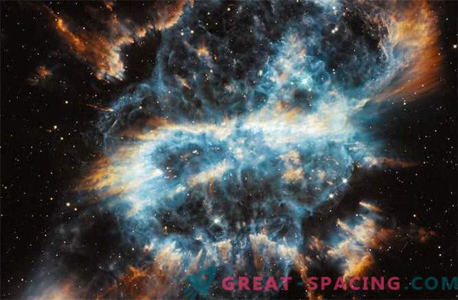 Spektakulära fotografier av bipolära planetariska nebulae